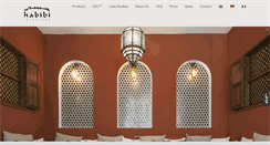 Desktop Screenshot of habibi-interiors.com